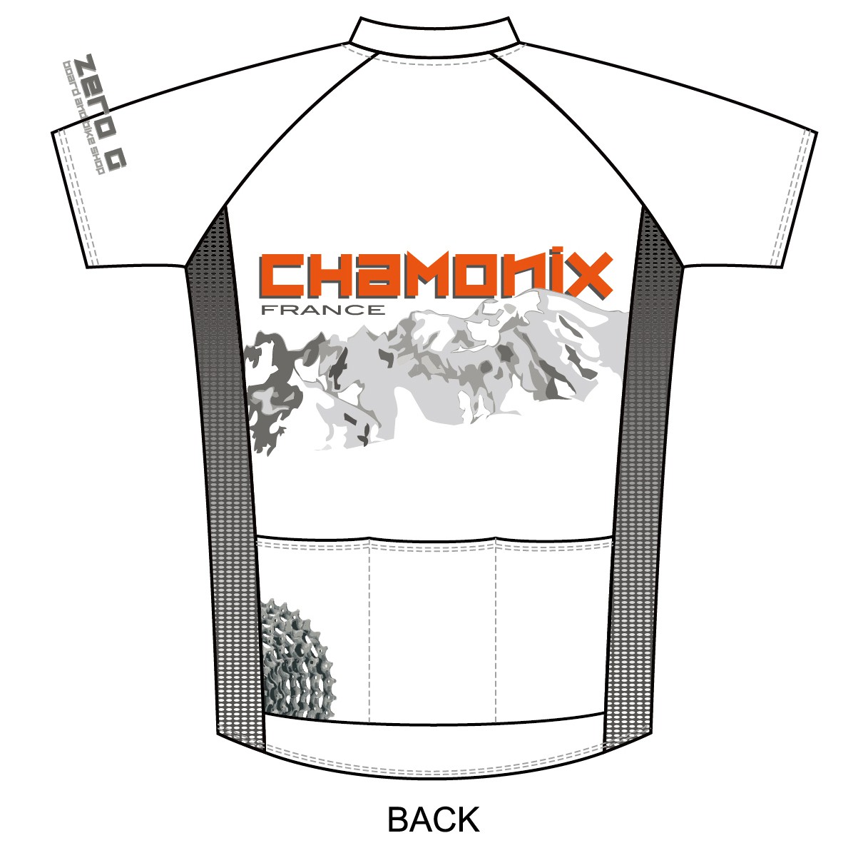 Zero G Zero G Chamonix Bike Jersey Zero G Chamonix