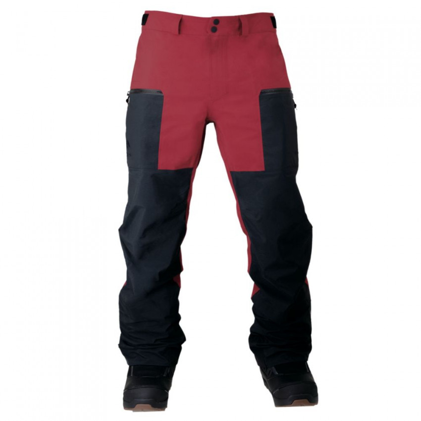 red snowboard pants