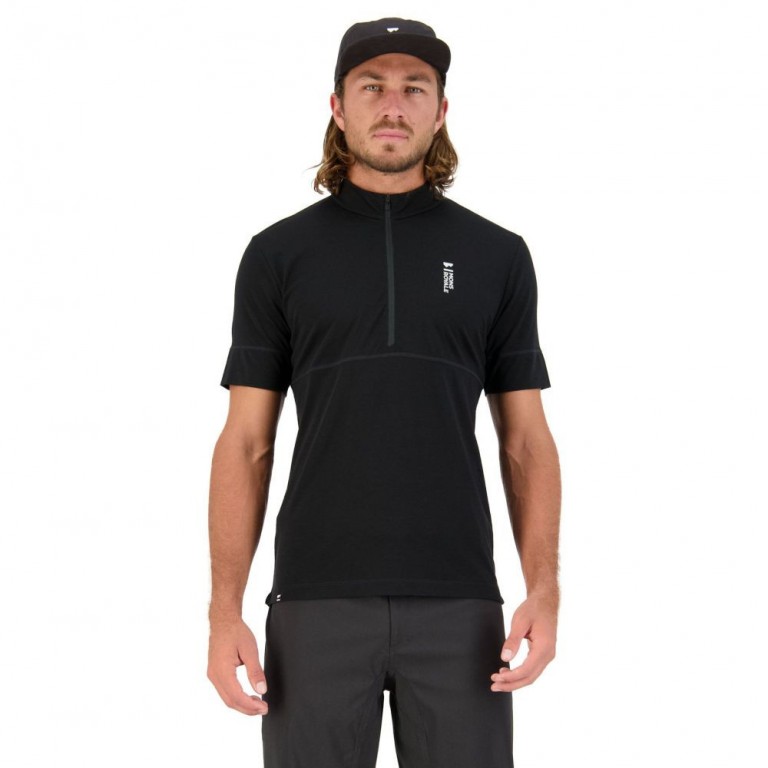 MONS22 CADENCE HALF ZIP VLU TEE