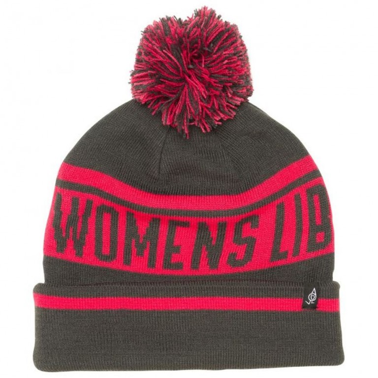 LIB23 WMN POM BEANIE