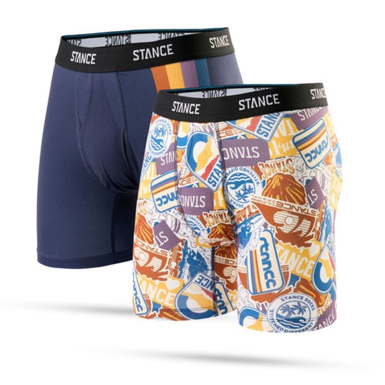 STANCE WEST COAST BOXER PACK X2